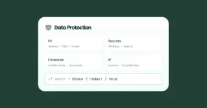 MCP with data protection